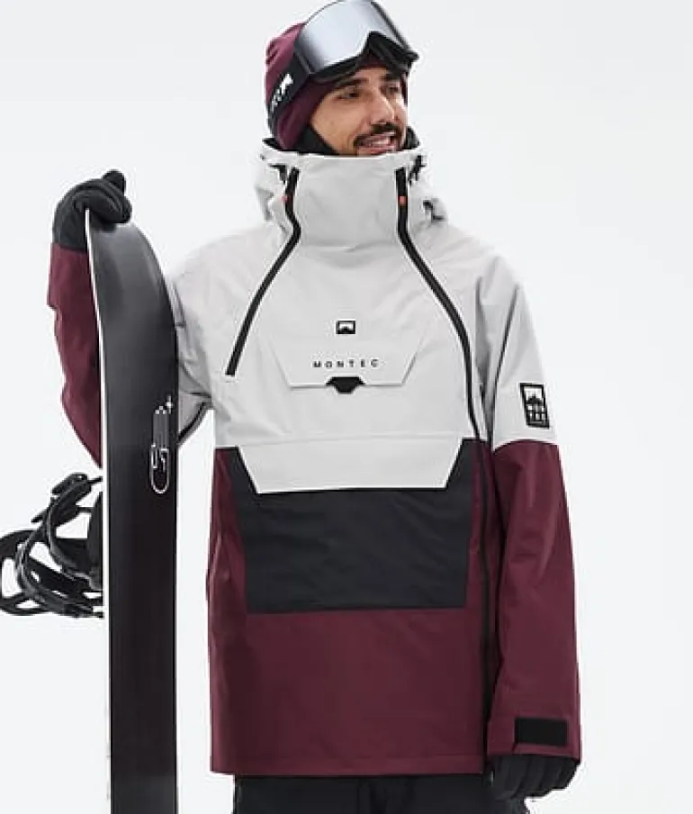 Hot MONTEC Doom LightGrey/Black/Burgundy