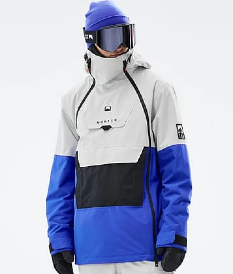 Online MONTEC Doom LightGrey/Black/CobaltBlue