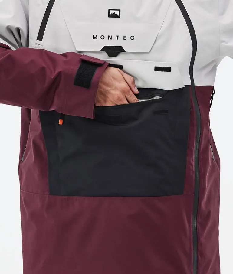 Hot MONTEC Doom LightGrey/Black/Burgundy