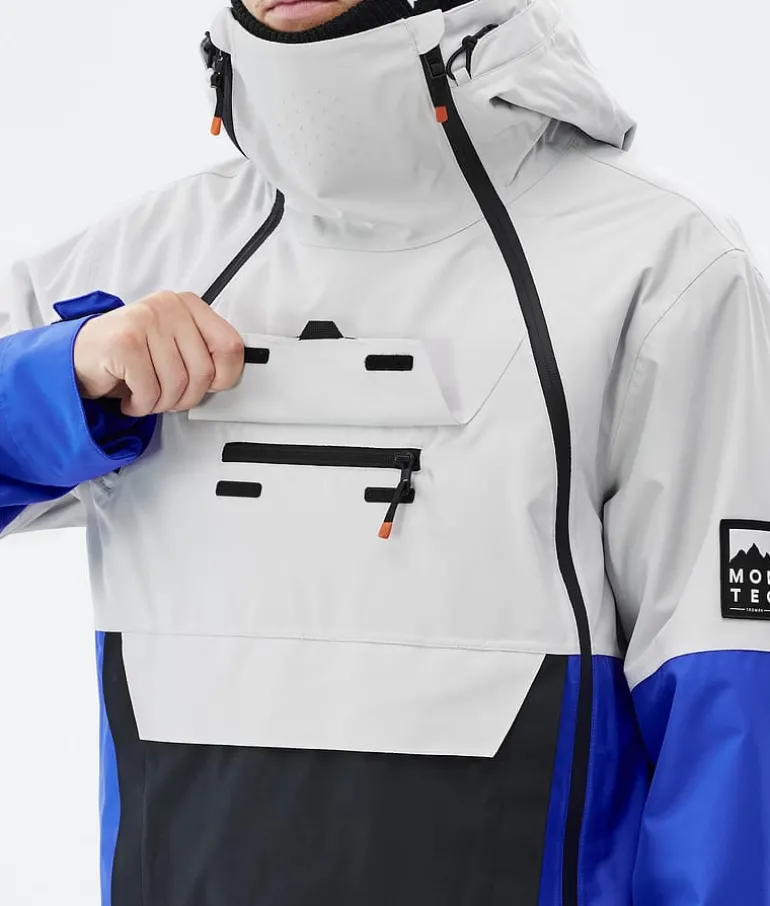 Online MONTEC Doom LightGrey/Black/CobaltBlue
