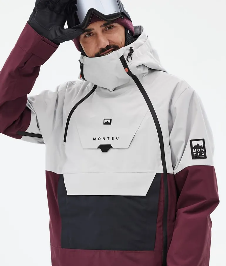 Hot MONTEC Doom LightGrey/Black/Burgundy