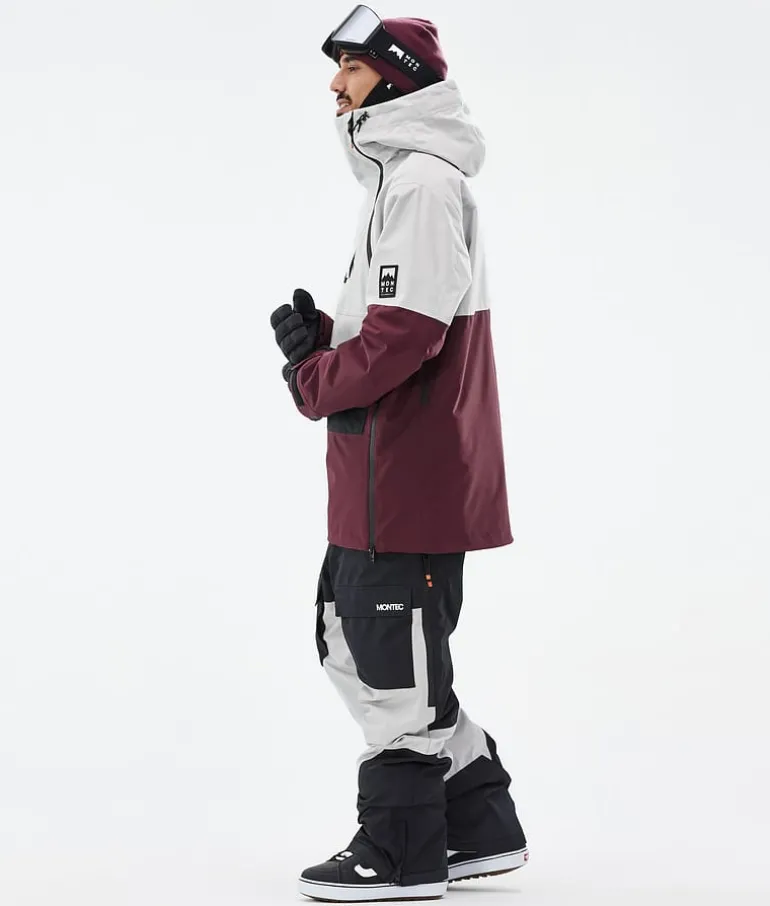 Hot MONTEC Doom LightGrey/Black/Burgundy