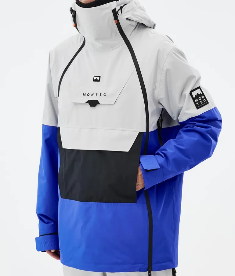 Online MONTEC Doom LightGrey/Black/CobaltBlue