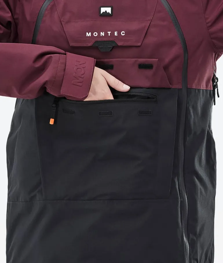 Clearance MONTEC Doom W Burgundy/Black