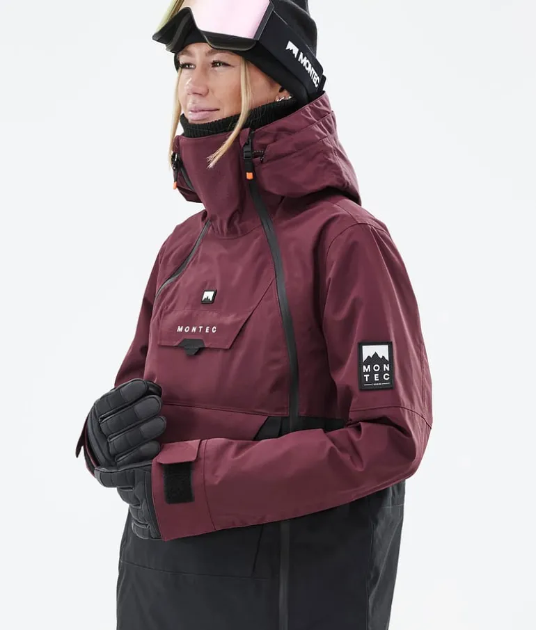 Clearance MONTEC Doom W Burgundy/Black
