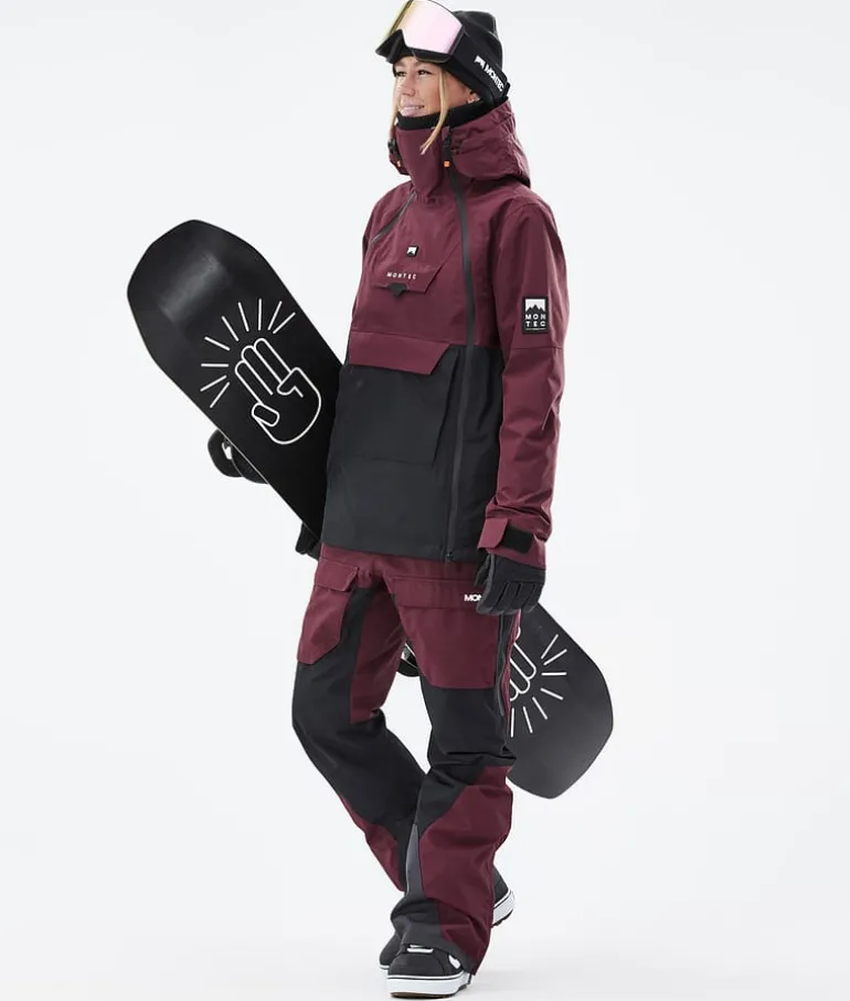 Clearance MONTEC Doom W Burgundy/Black