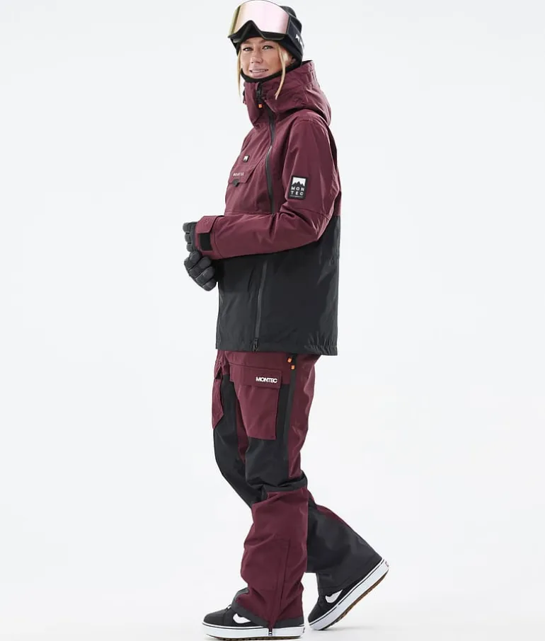 Clearance MONTEC Doom W Burgundy/Black