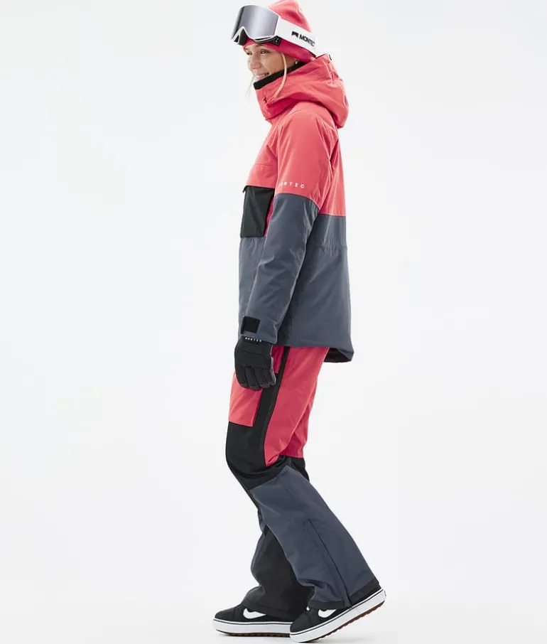 New MONTEC Dune W Coral/Black/MetalBlue