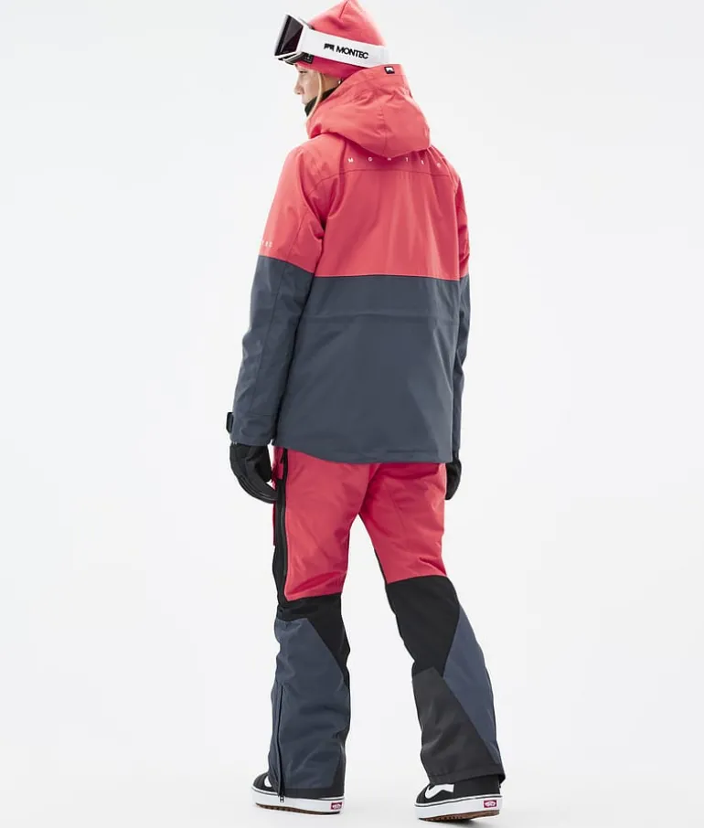 New MONTEC Dune W Coral/Black/MetalBlue