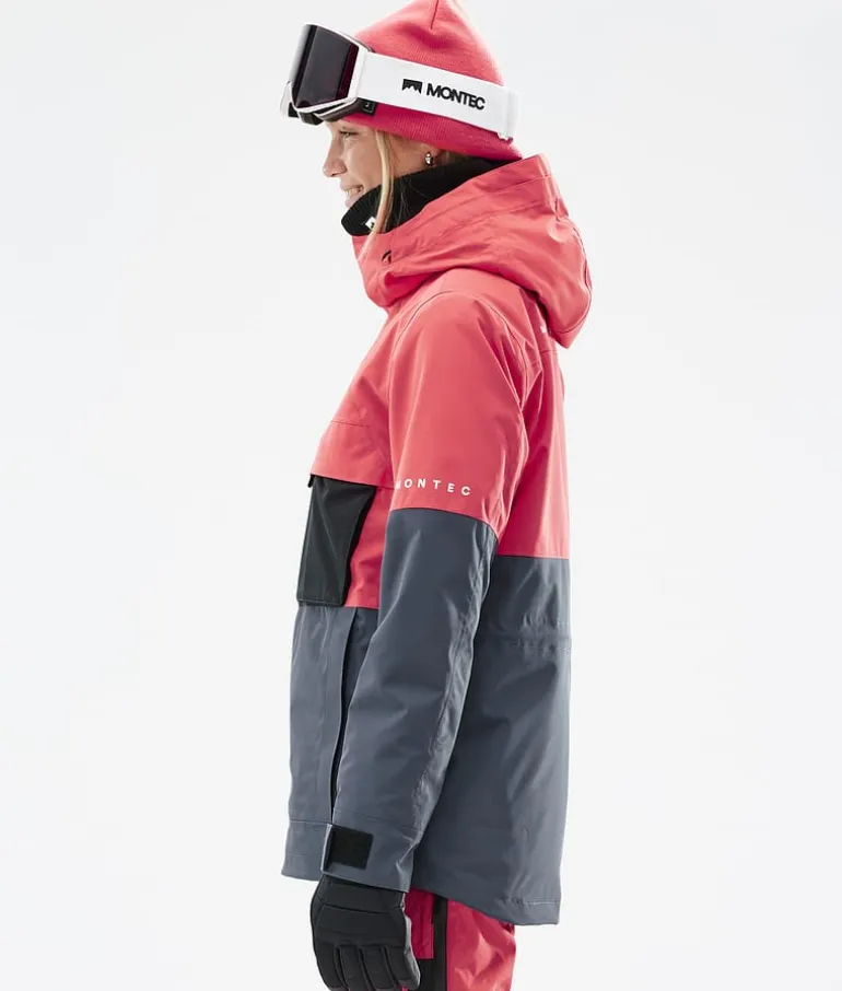 New MONTEC Dune W Coral/Black/MetalBlue