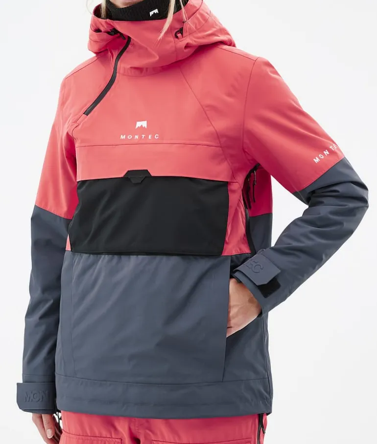 New MONTEC Dune W Coral/Black/MetalBlue
