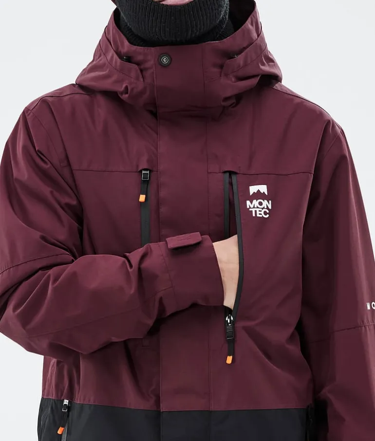 Fashion MONTEC Fawk Burgundy/Black