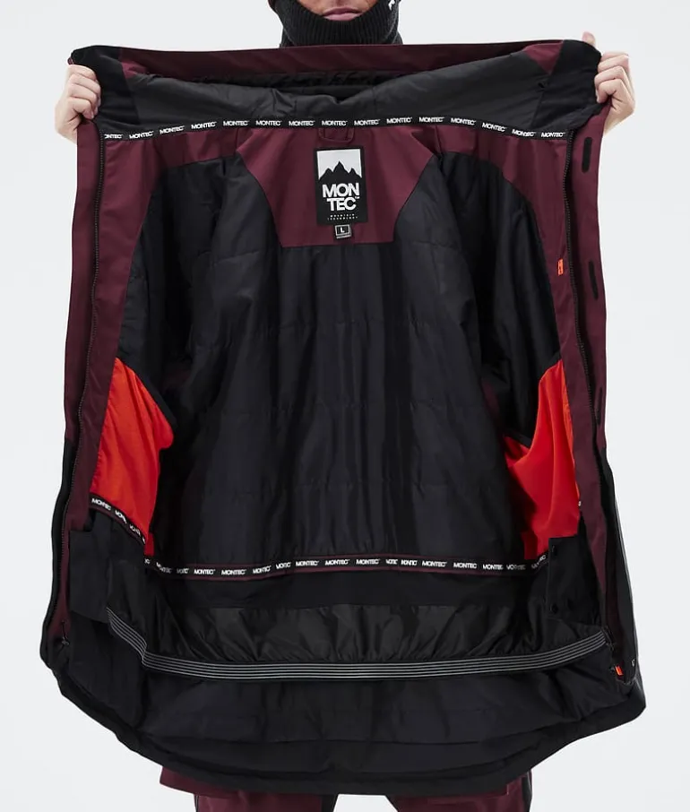 Fashion MONTEC Fawk Burgundy/Black