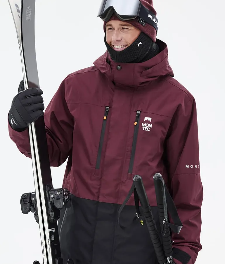 Fashion MONTEC Fawk Burgundy/Black
