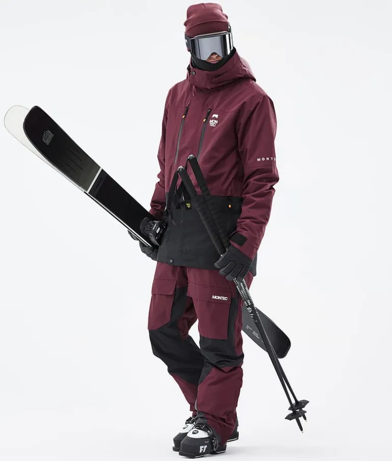 Fashion MONTEC Fawk Burgundy/Black