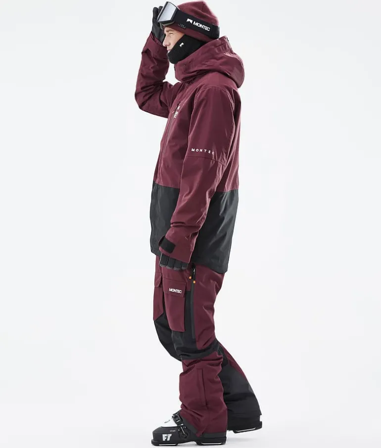 Fashion MONTEC Fawk Burgundy/Black