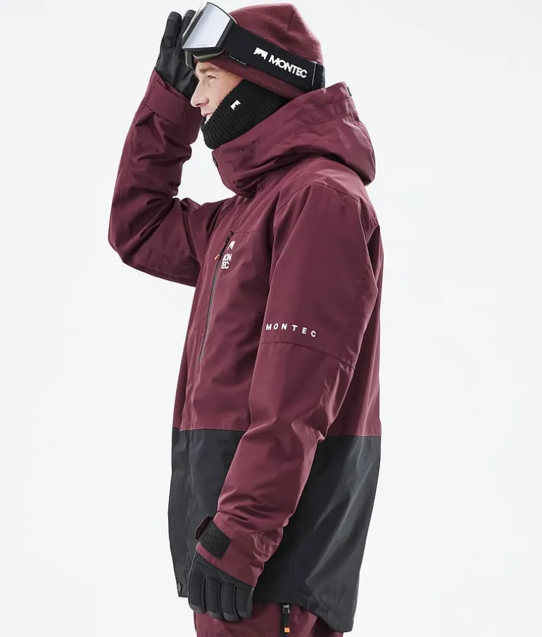 Fashion MONTEC Fawk Burgundy/Black
