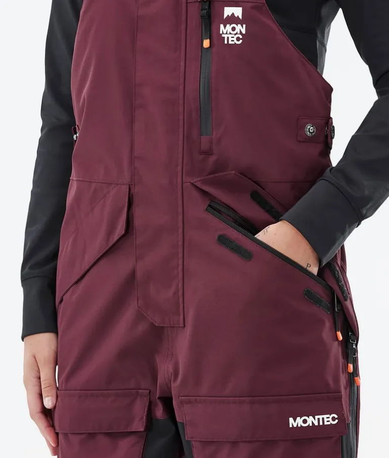 Cheap MONTEC Fawk W Burgundy/Black