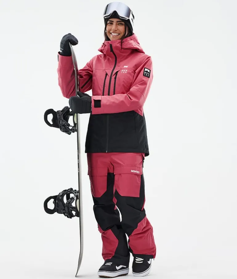 Clearance MONTEC Moss W LightRed/Black