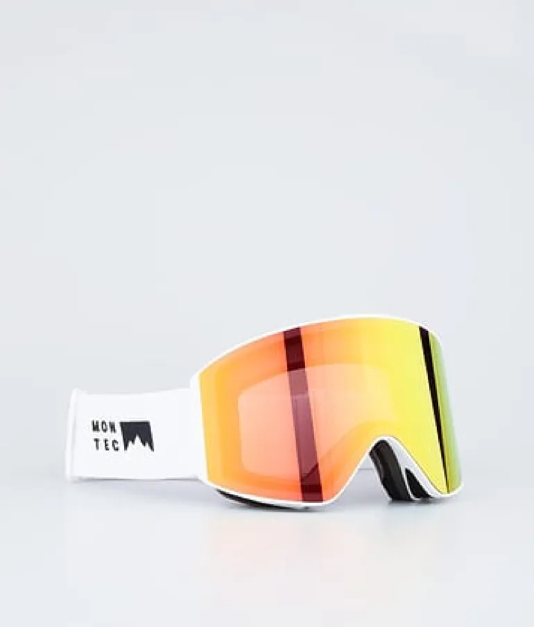 Outlet MONTEC Scope WhiteW/WhiteRubyRedMirror