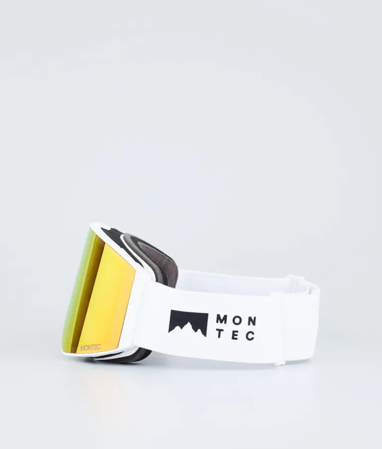 Outlet MONTEC Scope WhiteW/WhiteRubyRedMirror