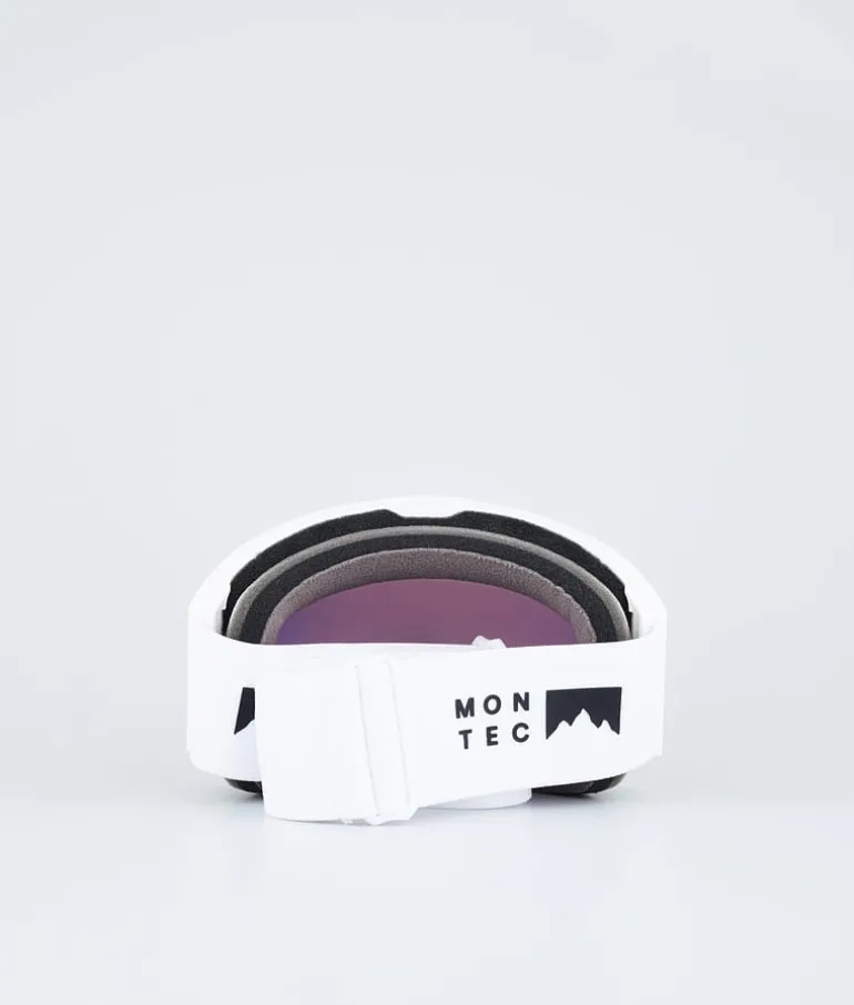 Outlet MONTEC Scope WhiteW/WhiteRubyRedMirror